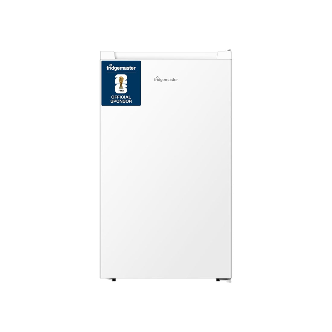 Under Counter Fridge 82L Adjustable Thermostat White Reversible Door