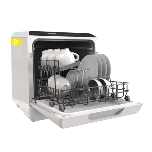Table Top Dishwasher 5 Place Settings 5L Tank 6 Programs White